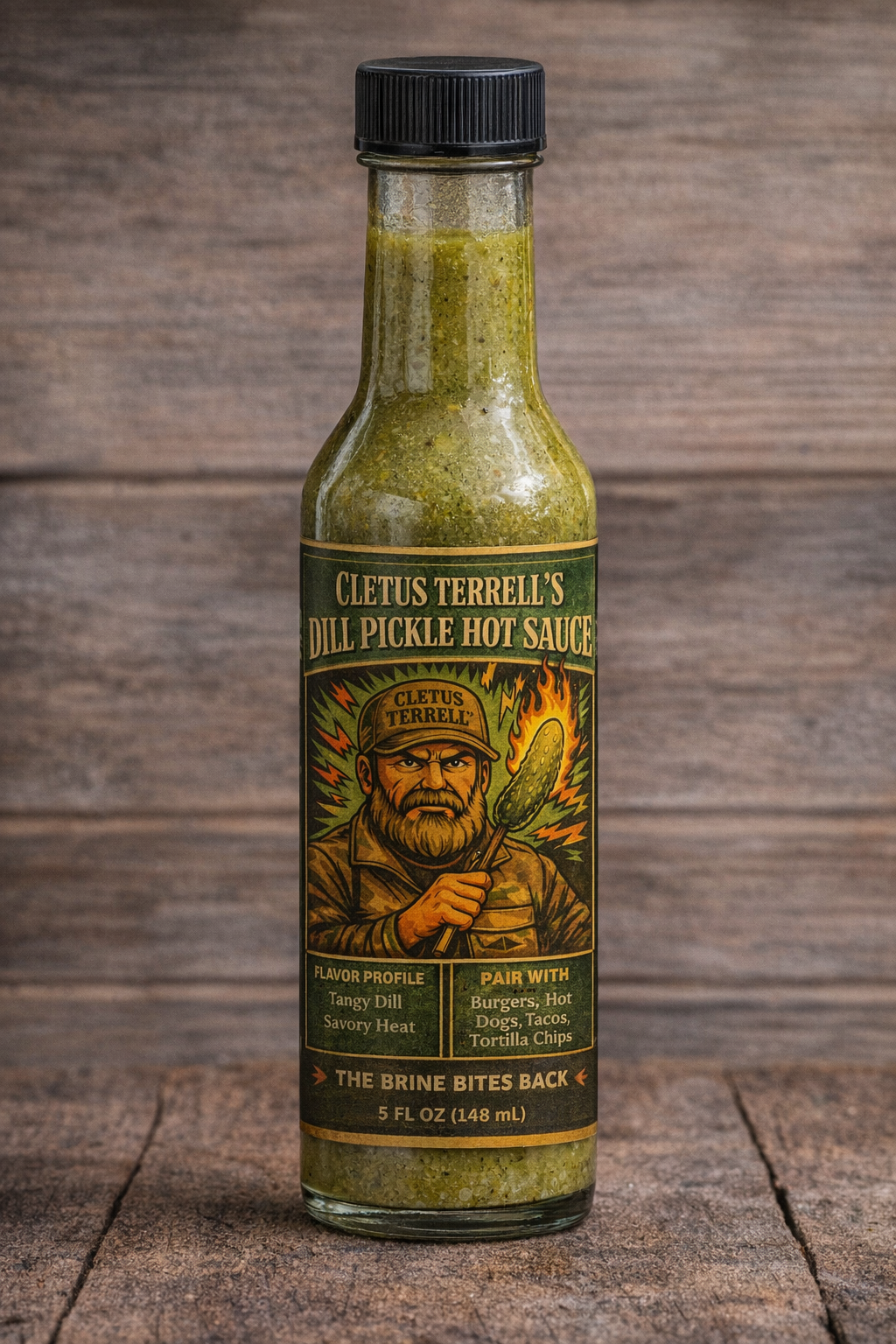 Cletus Terrell’s Dill Pickle Hot Sauce – Sweet Heat